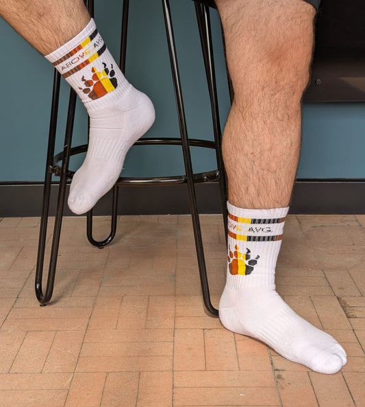 Limited Edition Bear Flag Crew Socks (Available Now)